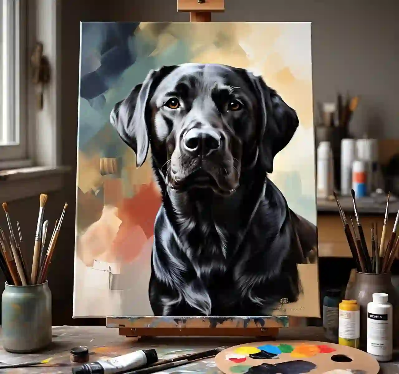 Pet portrait example 1