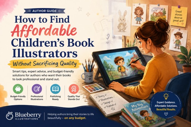 Affordable children's book illustrators creating professional picture book artwork for authors