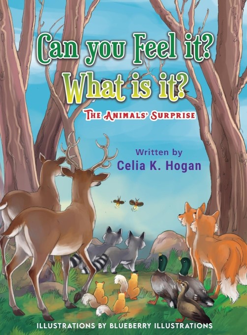 Animal story children's book illustrated by Blueberry Illustrations