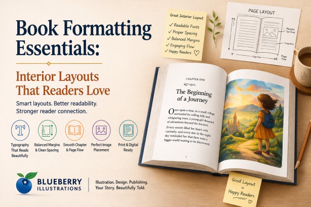 Book Formatting Essentials Guide - Blueberry Illustrations