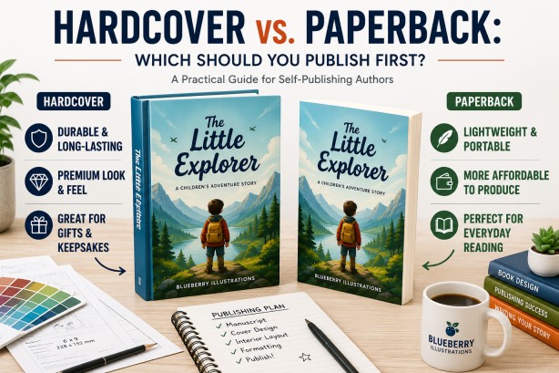 Hardcover vs. Paperback Self-Publishing Comparison