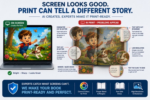 How to publish children's story books using AI tools without losing quality