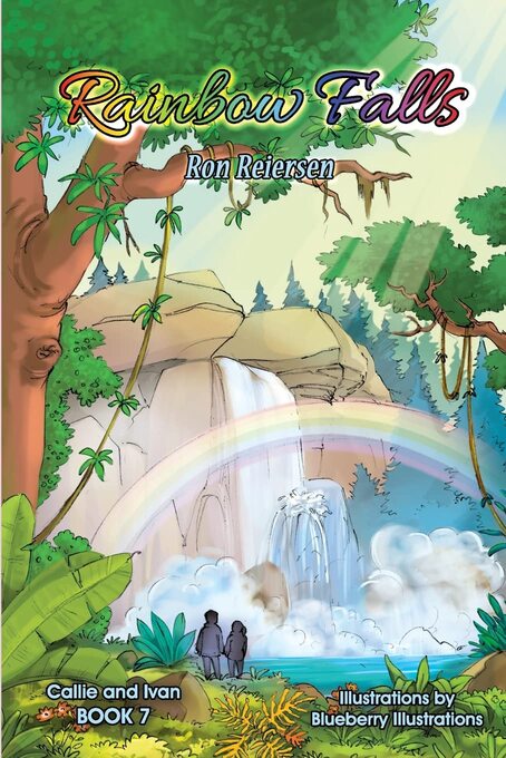 Rainbow Falls illustrated by Blueberry Illustrations