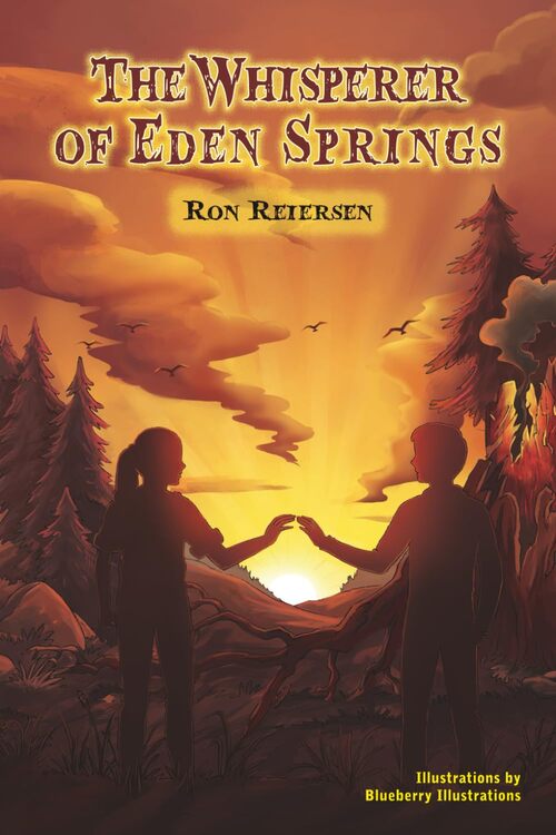 The Whisperer of Eden Springs illustrated by Blueberry Illustrations